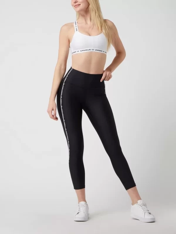 Under Armour Ankle Cut Sportleggings Mit Stretch-Anteil – Schwarz 1
