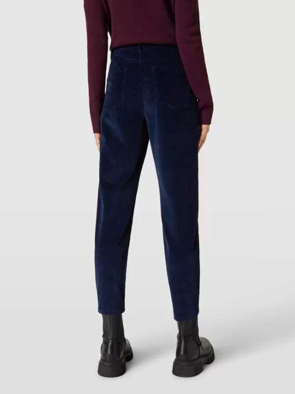 Rich & Royal Cordhose Mit Stretch-Anteil – Marineblau 6