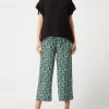 ICHI Culotte Aus Viskose Modell ‘Marrakech’ – Grün 17
