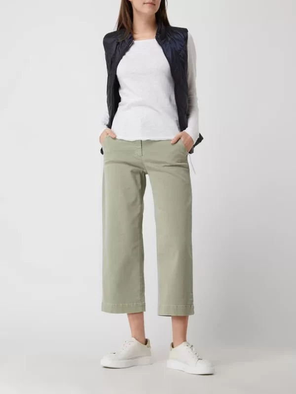 Gerry Weber Edition Culotte Mit Stretch-Anteil – Hellgrün 1