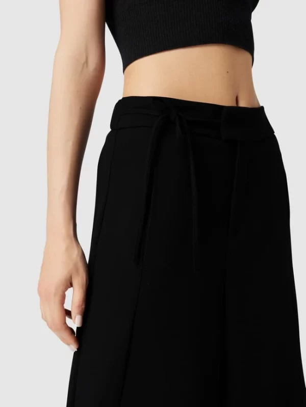 MAC Culotte Mit Teilelastischem Bund – Schwarz 4