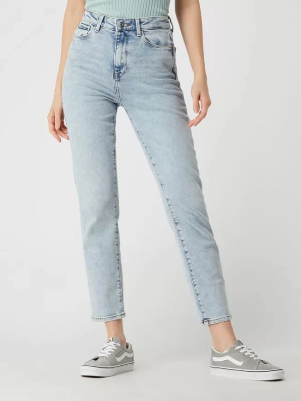 Only Straight Fit High Waist Jeans Mit Stretch-Anteil Modell ‘Emily’ – Jeans 5