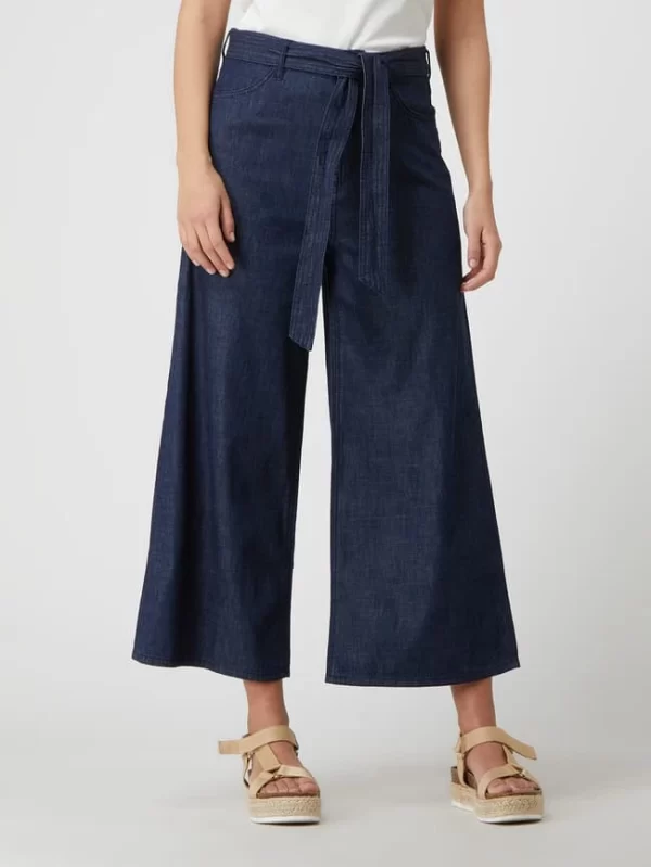 S.Oliver RED LABEL Culotte Aus Baumwolle – Blau 5