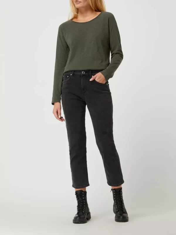 Tom Tailor Straight Fit Jeans Mit Stretch-Anteil Modell ‘Kate’ – Schwarz 1