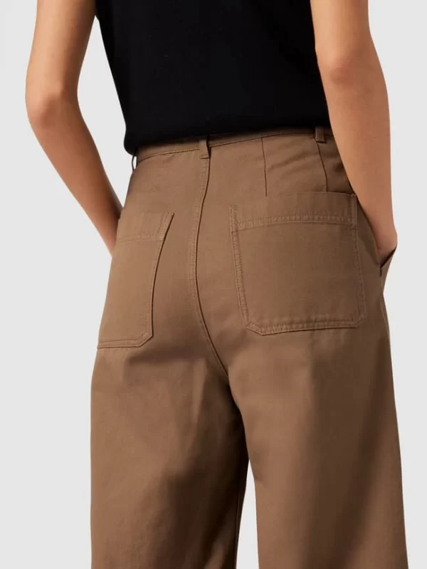 Weekend Max Mara Culotte Aus Baumwolle Modell ‚Milord‘ – Mittelbraun 4
