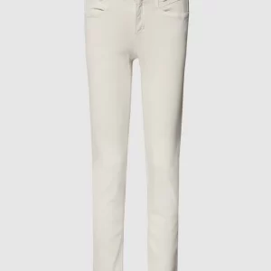 Cambio Mid Rise Jeans Im Straight Fit – Sand 9