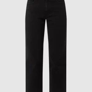 7 For All Mankind Modern Straight Fit Jeans Mit Stretch-Anteil – Schwarz 9