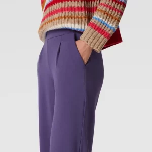 ICHI Culotte Mit Eingrifftaschen Modell ‚Kate‘ – Violett 11