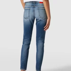 Cambio Jeans Mit Label-Patch – Blau 15