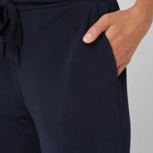 Kaffe Culotte Mit Gürtel Modell ‚Malli‘ – Marineblau 11