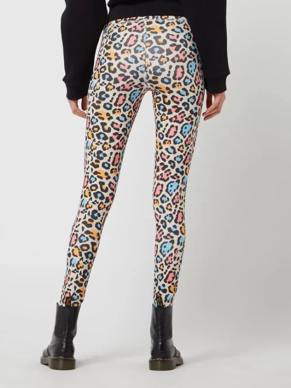 Frieda & Freddies Sportleggings Mit Leopardenmuster – Beige 6