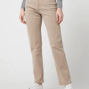 Esprit Straight Fit High Rise Jeans Mit Stretch-Anteil – Taupe 13