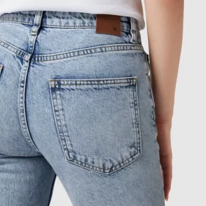 Jake*s Casual Straight Fit Jeans Aus Baumwolle – Hellblau Meliert 12