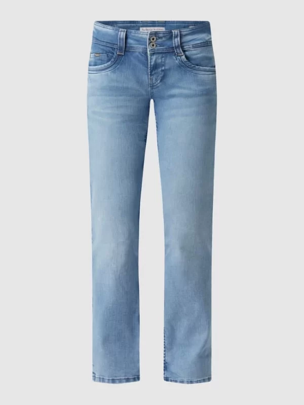 Pepe Jeans Straight Fit Jeans Mit Stretch-Anteil – Hellblau 3