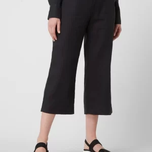 Emily Van Den Bergh Culotte Aus Leinen – Schwarz 13