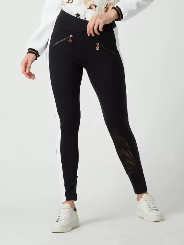Sportalm Leggings Mit Logo-Streifen – Schwarz 5