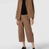 Weekend Max Mara Culotte Aus Baumwolle Modell ‚Milord‘ – Mittelbraun 17
