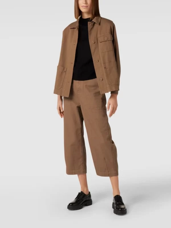 Weekend Max Mara Culotte Aus Baumwolle Modell ‚Milord‘ – Mittelbraun 1