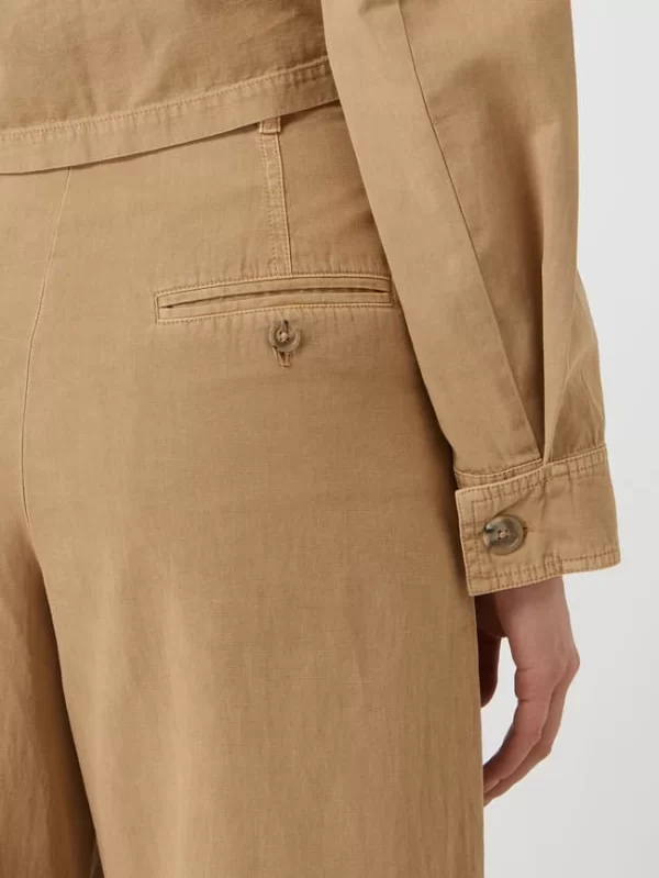 Marc O’Polo Culotte Mit Leinen-Anteil – Schlamm 4