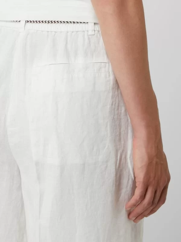 Gerry Weber Culotte Aus Leinen – Offwhite 4