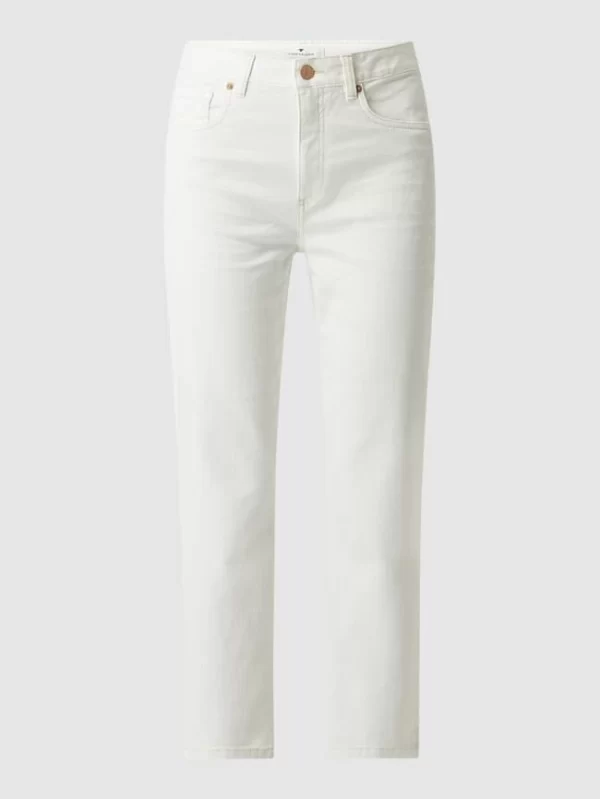 Tom Tailor Cropped Jeans Aus Bio-Baumwolle – Weiß 3
