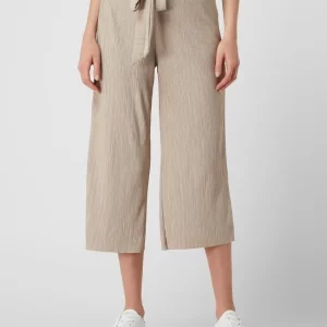Esprit Culotte Mit Gürtel Zum Binden – Taupe 13