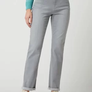 Brax Feminine Fit Jeans Mit Stretch-Anteil Modell ‘Carola’ – Hellgrau 13