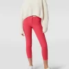 Cambio Slim Fit Stoffhose Mit Stretch-Anteil Modell ‚Ros‘ – Pink 17