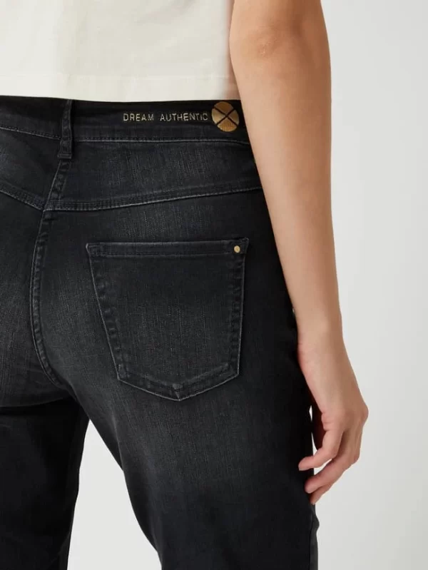 MAC Straight Fit Jeans Mit Modal-Anteil Modell ‘Dream’ – Schwarz 4