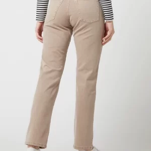 Esprit Straight Fit High Rise Jeans Mit Stretch-Anteil – Taupe 15
