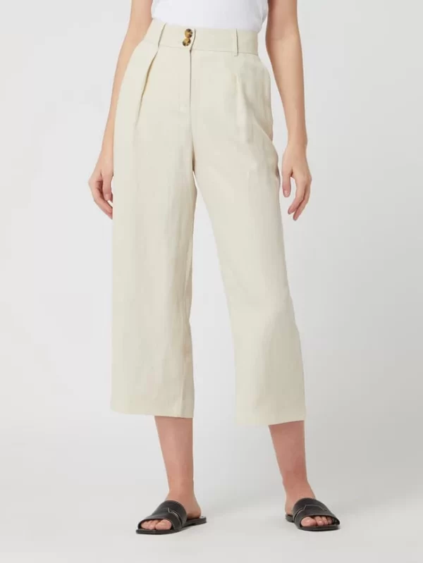 Esprit Collection Culotte Aus Lyocell-Leinen-Mix – Sand 5
