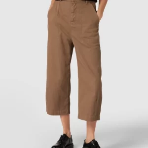 Weekend Max Mara Culotte Aus Baumwolle Modell ‚Milord‘ – Mittelbraun 13