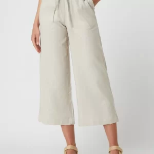 Soyaconcept Culotte Aus Leinen-Viskose-Mix – Sand 13