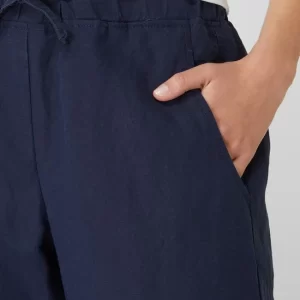 Zerres Schlupfhose Mit Leinen-Anteil – Blau 11