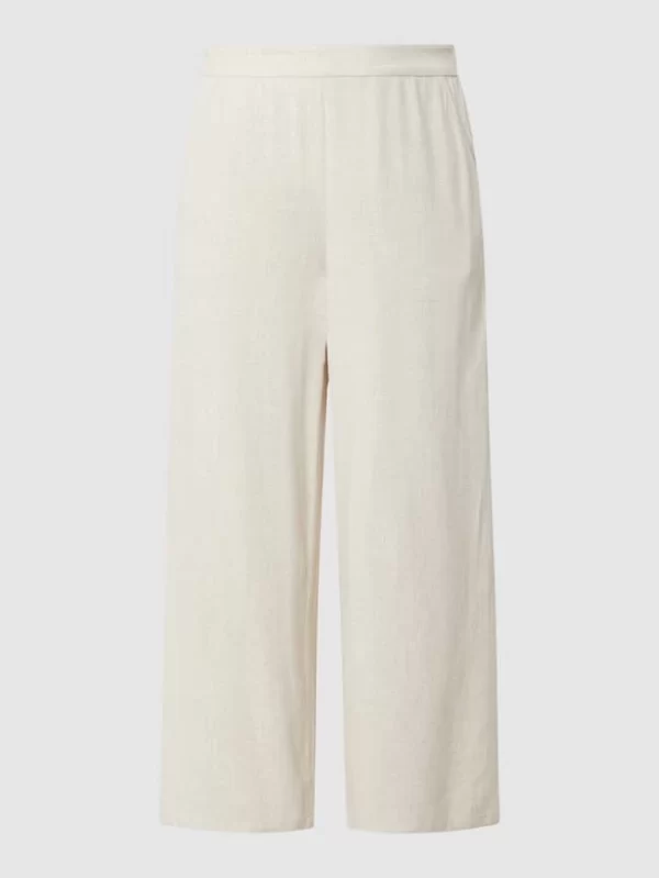 MOSS COPENHAGEN Culotte Mit Leinen-Anteil Modell ‚Mariet‘ – Beige 3
