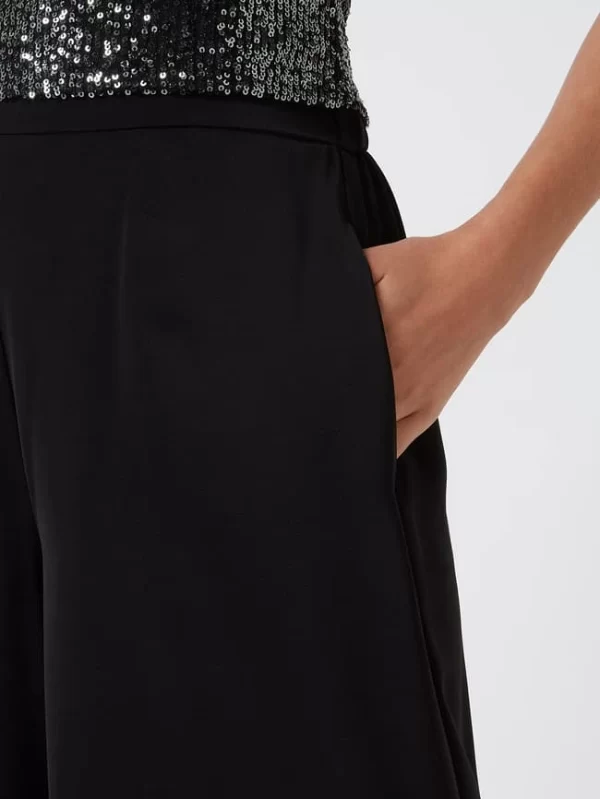 V By Vera Mont Palazzohose Mit Stretch-Anteil – Schwarz 4