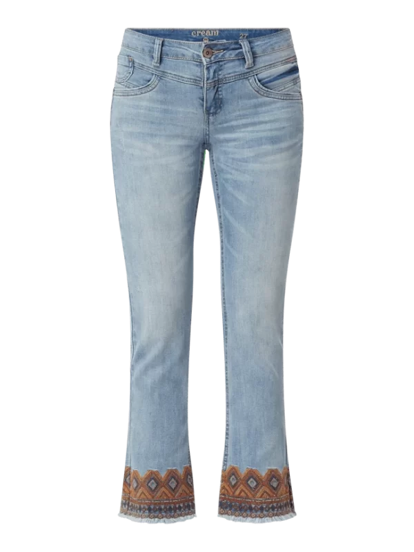 Cream Shaped Fit Jeans Mit Stretch-Anteil Modell ‘Bolette’ – Hellblau 3