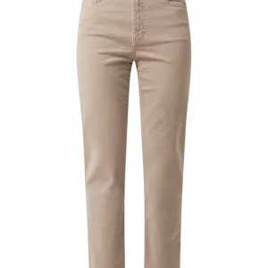 Esprit Straight Fit High Rise Jeans Mit Stretch-Anteil – Taupe 9