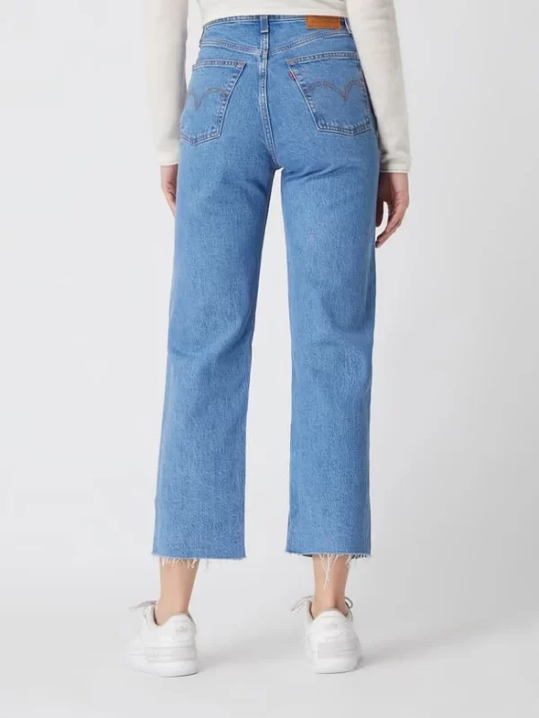 Levi’s® Straight Fit High Waist Jeans Mit Stretch-Anteil Modell ‘Ribcage’ – ‘Water<Less™’ – Jeans 6