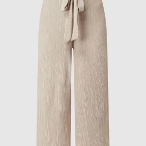Esprit Culotte Mit Gürtel Zum Binden – Taupe 9
