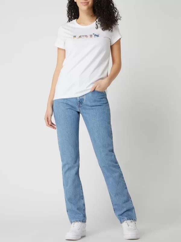 Levi’s® 300 Straight Fit Jeans Aus Baumwolle Modell ‘501™’ – Hellblau 1