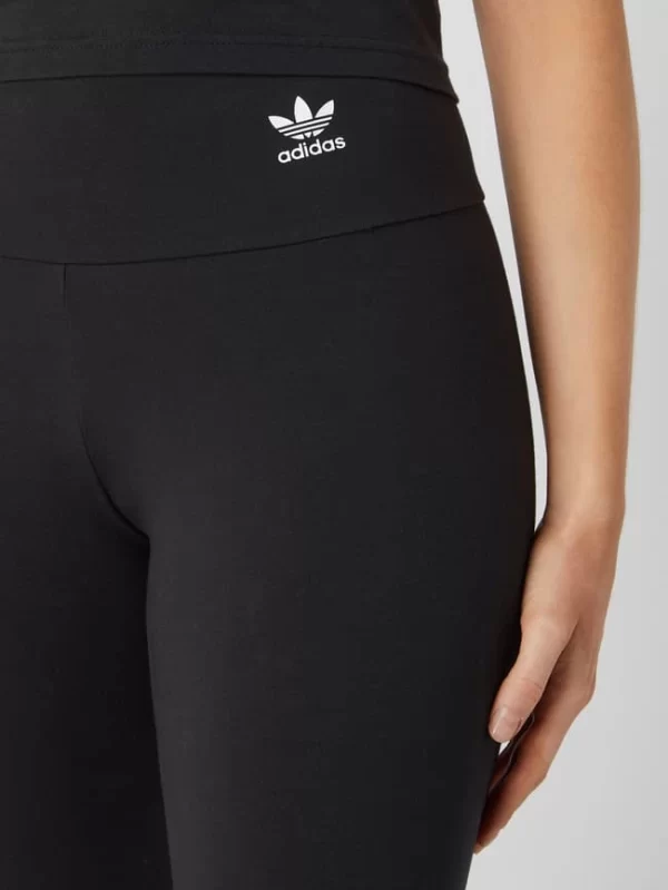 Adidas Originals Leggings Mit Logo-Print – Schwarz 4