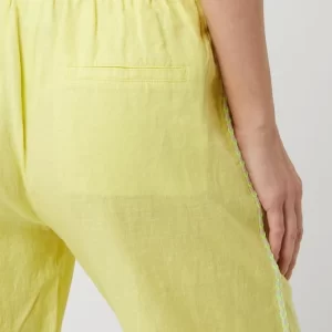 Emily Van Den Bergh Culotte Aus Leinen – Hellgelb 12