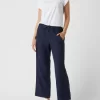 Zerres Schlupfhose Mit Leinen-Anteil – Blau 19