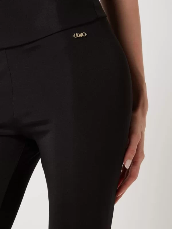 LIU JO SPORT Sportleggings Mit Logo – Schwarz 4