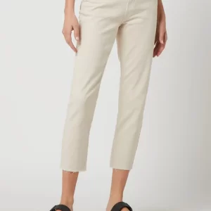 Only Straight Fit High Waist Jeans Mit Stretch-Anteil Modell ‘Emily’ – Beige 13