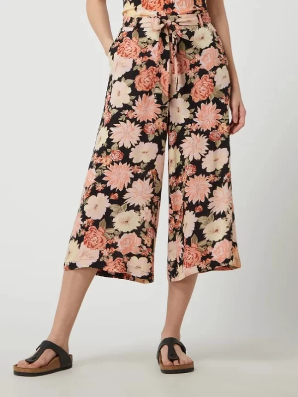 Pieces Culotte Aus Viskose Modell ‚Nya‘ – Schwarz 5