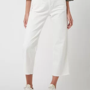 Opus Cropped Jeans Mit Stretch-Anteil Modell ‘Marny’ – Offwhite 13