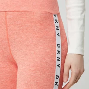 DKNY Cropped Leggings Mit Stretch-Anteil – Koralle Meliert 12