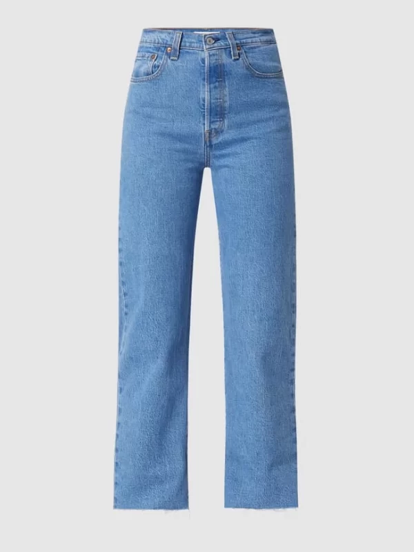 Levi’s® Straight Fit High Waist Jeans Mit Stretch-Anteil Modell ‘Ribcage’ – ‘Water<Less™’ – Jeans 3